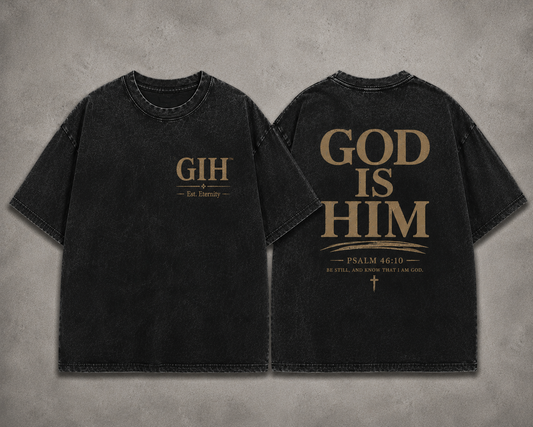 GIH™ | God Is Him – Vintage Oversized Tee