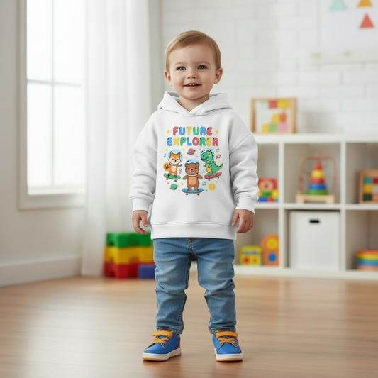 Custom Kids Hoodie, 100% Cotton Unisex