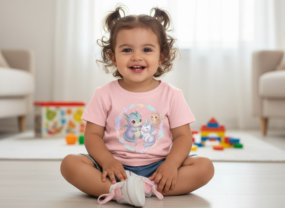Custom Toddler T-Shirt – 100% Cotton