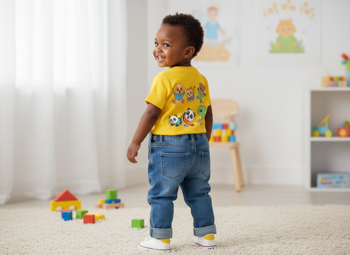 Custom Toddler T-Shirt – 100% Cotton