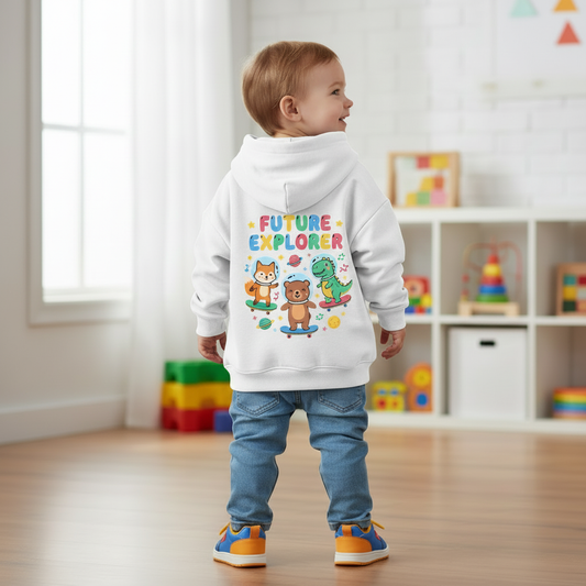 Custom Kids Hoodie, 100% Cotton Unisex